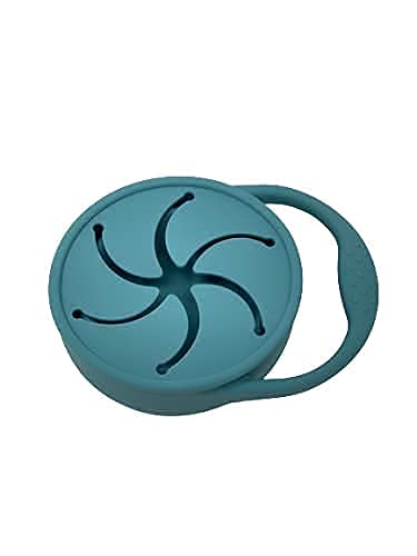 BraveJusticeKidsCo. | Snack Attack Snack Cup | Collapsible Silicone Snack Container | Toddler and Baby Snack Catcher Lid