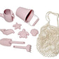 XL Summer Beach Set by BraveJusticeKidsCo. – Toddler Sandbox Toys with Bag & Accessories