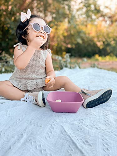 BraveJusticeKidsCo. | SiliSteel™ UnBreakabowl™ Microwave Safe Silicone Bowl | Unbreakable Dinnerware | Family All Ages