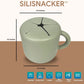BraveJusticeKidsCo. | SiliSnacker™ Snack Cup | Silicone Snack Container | Toddler and Baby Snack Catcher