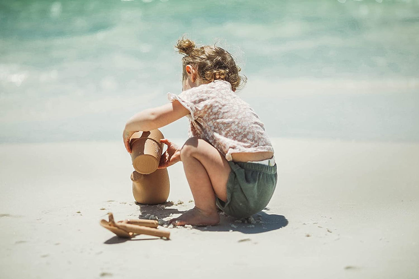 BraveJusticeKidsCo. | Toddler Silicone Watering Can | Beach Toys and Gardening Toys for Kids