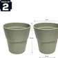BraveJusticeKidsCo. | Toddler Silicone Gardening Pot 2 Pack Set | Children Outdoor Toys
