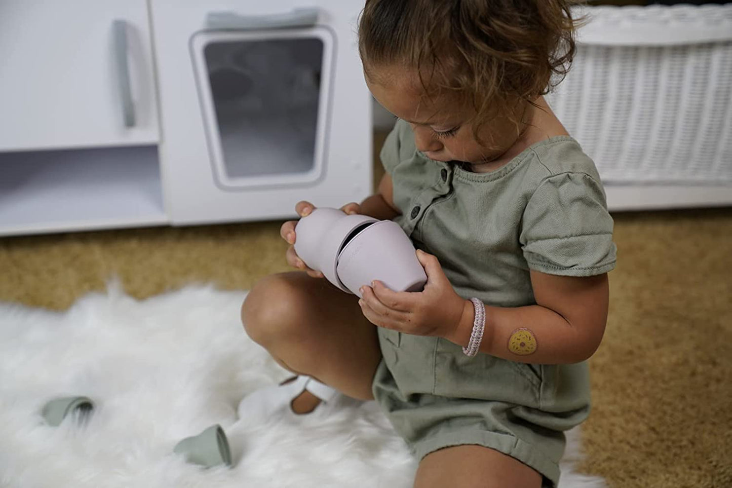 Puffy Penguins Toddler (1+) Silicone Stacking Nesting Dolls Toy : No Small Parts for Baby