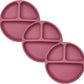 BraveJusticeKidsCo. | SiliSteel™ 3 Pack Silicone Plate for Kids and Toddlers | Baby-led feeding | Patent Pending…