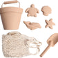 BraveJusticeKidsCo. | Silicone Summer Kids Beach Set | Toddlers and Baby Sandbox Toys (Blush) + Beach Bag